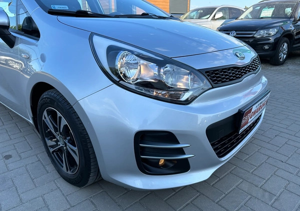 Kia Rio cena 36900 przebieg: 98000, rok produkcji 2017 z Trzebnica małe 667